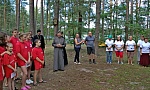 Ветераны–пограничники Лунинецкого района приняли участие в проведении V слёта православной молодёжи  «Маран-афа»