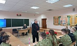 Ветераны-пограничники Минска встретились с участниками военно-патриотического клуба «Патриот»