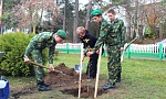 В средней школе № 4 г. Поставы 28 октября состоялось торжественное посвящение учеников в юные друзья пограничников