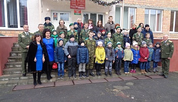 Пинские ветераны-пограничники приняли участие в благотворительной акции «Наши дети»