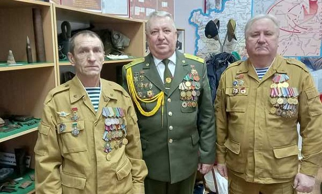 Урок мужества от ветеранов-пограничников Мозыря
