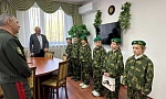 Члены Минской  городской организации ветеранов-пограничников организовали экскурсию  в Институт пограничной службы