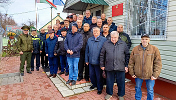 Отчетно-выборное собрание провели ветераны пограничной службы Лунинецкой первичной организации