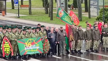 Память сердца: как ветераны-пограничники встретили День Победы в Заславле
