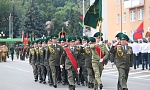 Ветераны-пограничники Мозыря приняли участие в праздновании Дня Независимости