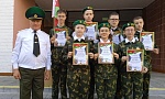 Новое пополнение в рядах Юных друзей пограничников в Пинске