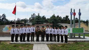 Следуя традициям:ветераны напутствовали офицерское собрание Мозырских пограничников