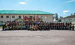 На базе Полоцкого пограничного отряда прошел XIV военно-патриотический слет православной молодежи