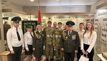 Новое пополнение в отряде пограничного контроля «Минск»