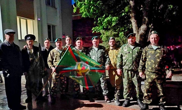 Ветераны-пограничники Бобруйска приняли участие в отправке призывников  на срочную военную службу