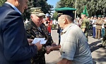 В Жлобине открыли памятный знак «Пограничникам всех поколений»