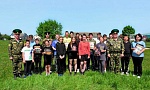 Ветераны-пограничники Лунинца приняли активное участие в проведении военно-патриотической игры "Зарница"  