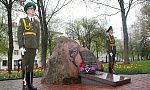 Накануне Дня Победы пограничники почтили память советских воинов 