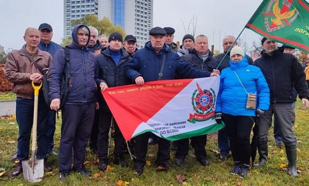 В Минске заложена аллея в честь воинов-интернационалистов