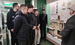 Учащиеся Марьиногорского колледжа посетили Институт пограничной службы