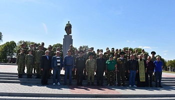 Ветераны-пограничники приняли участие в открытии обновлённого памятника Варламу Михайловичу Кублашвили