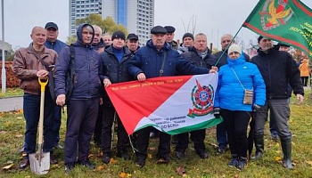 В Минске заложена аллея в честь воинов-интернационалистов