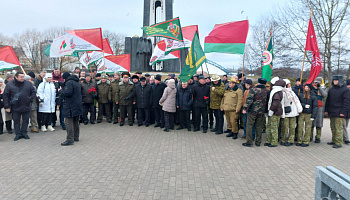 Ветераны-пограничники Минска почтили память погибших в Афганистане