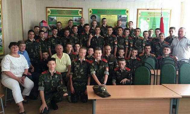 Ветераны-пограничники посетили оздоровительный лагерь «Кадет»   