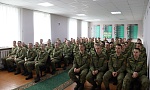 Ветераны-пограничники Мозыря поздравили с Новогодними праздниками личный состав Мозырского погранотряда