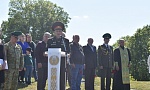 Ветераны-пограничники приняли участие в открытии обновлённого памятника Варламу Михайловичу Кублашвили