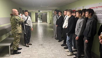 Проведены занятия по тактической медицине с учащимися колледжа