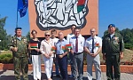 Ветераны-пограничники Мозыря приняли участие в праздновании Дня Независимости