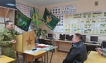 Ветераны - пограничники  Мозыря  провели расширенное заседание Совета ветеранской организации