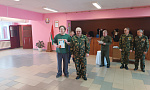 Ветераны-пограничники Лунинца провели спортивные соревнования среди старшеклассников