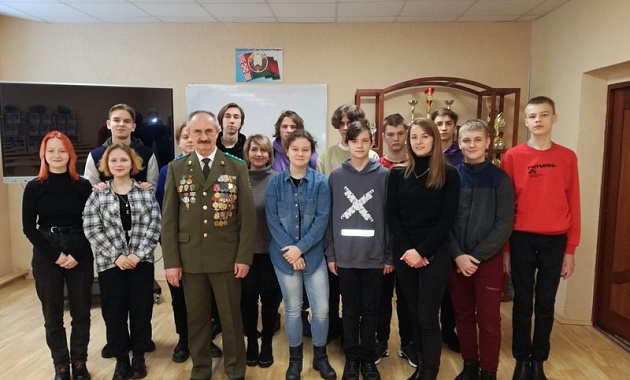 Ветераны-пограничники Полоцкой городской организации провели турнир для школьников, посвященный выводу советских войск из Афганистана 