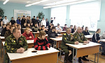 Спортивные соревнования по зимнему многоборью «Защитники Отечества» провели ветераны-пограничники Лунинца