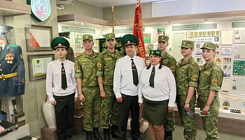 Присягу на верность Родине приняли военнослужащие контрактной службы в отряде пограничного контроля «Минск»
