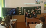 В Мозыре ветераны-пограничники провели урок мужества для школьников