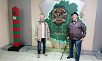 Вспомнили молодые годы и пограничную службу 
