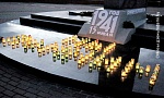 «Мы помним»: Ветераны-пограничники Жлобина утренний рассвет 22 июня встретили у памятного знака «Пограничникам всех поколений» 