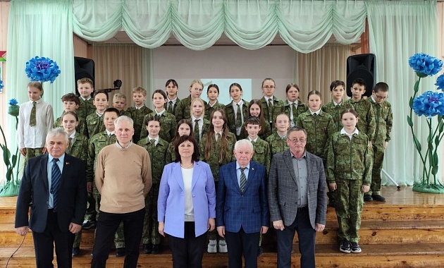 Ветераны Минска провели встречу с учащимися гимназии № 35, посвящённую 40-летию аварии на ЧАЭС