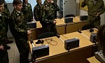 Военно-патриотический клуб "Дозор" провел практические занятия в группе связи и обеспечения органов пограничной службы